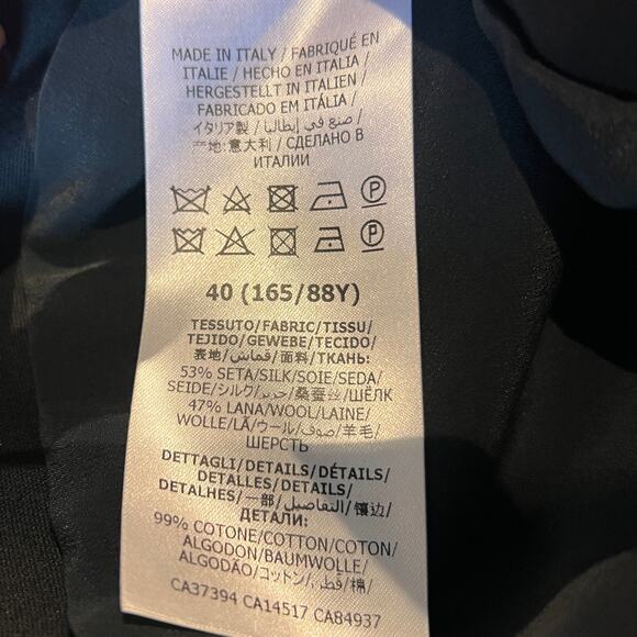 GUCCI Crop Corset Long Sleeve Top SZ 40 - Picture 5 of 9